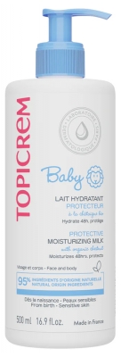 Topicrem Baby Lait Hydratant Protecteur à la Châtaigne Bio 500 ml
