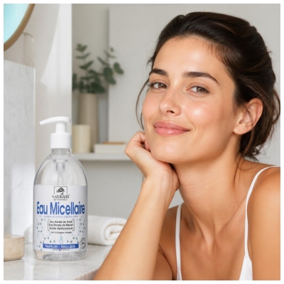 Naturado en Provence Eau Micellaire Nettoie et Repulpe Bio 500 ml