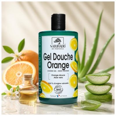 Naturado en Provence Gel Douche Orange Biologique 750 ML