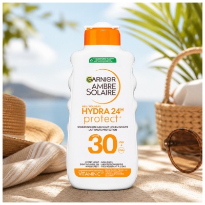 Garnier Ambre Solaire Hydra 24H Protect Lait Corps SPF30 175 ML