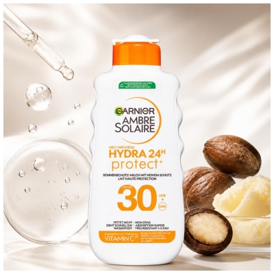 Garnier Ambre Solaire Hydra 24H Protect Lait Corps SPF30 175 ML