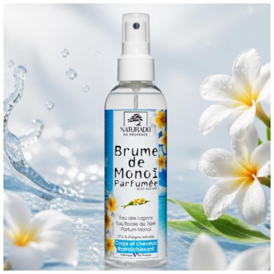 Naturado en Provence Brume de Monoï Parfumée Rafraîchissant Corps 200 ml