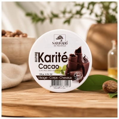 Naturado en Provence Beurre Cacao Karité Bio 135 g
