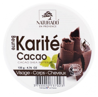 Naturado en Provence Beurre Cacao Karité Bio 135 g