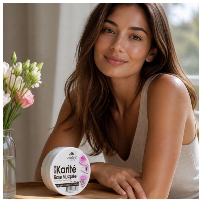 Naturado en Provence Beurre Rose Musquée Karité Bio 135 g