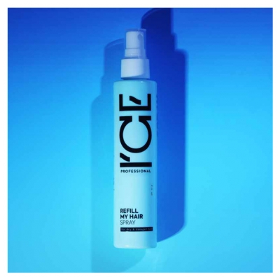 ICE Professionnal Refill My Hair Spray Cheveux Secs 100 ml