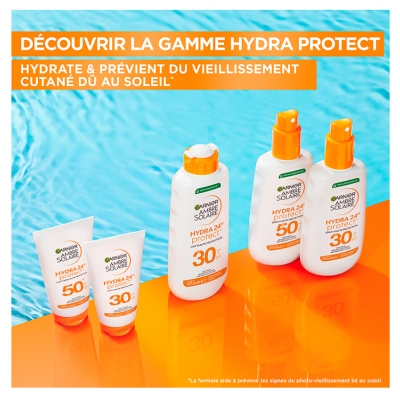 Garnier Ambre Solaire Hydra 24H Protect Lait SPF 50 + 50 ML