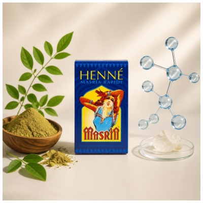 Hennedrog Henné Auburn Masria Rapide Coloration Base Végétale 90 g
