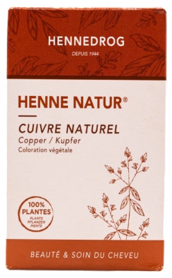 Hennedrog Henné Nature Cuivre Naturel Coloration Végétale 90 g