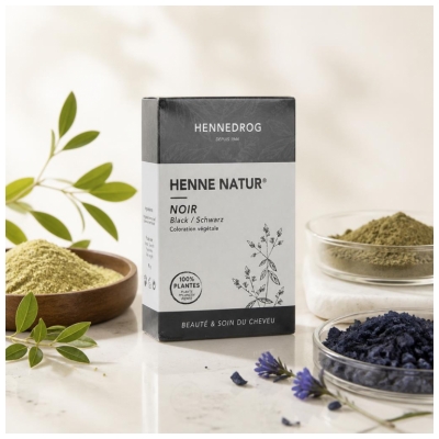 Hennedrog Henné Nature Noire 90 Grammes