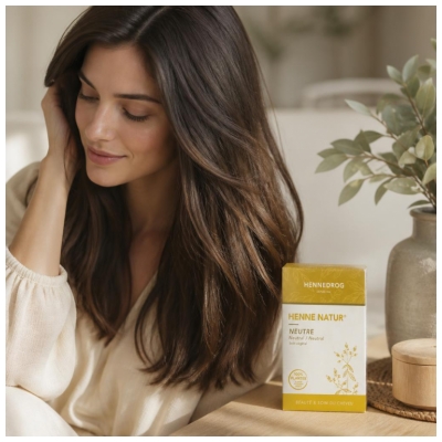 Hennedrog Henné Nature Neutre Soin Capillaire 90 g