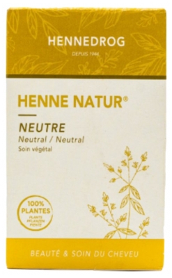 Hennedrog Henné Nature Neutre Soin Capillaire 90 g