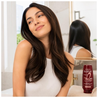 L'Oréal Paris Elseve Full Resist Après-Shampooing Bouclier Anti-Casse Démêlant 200 ml