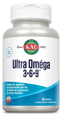 Kal Ultra Oméga 3-6-9 50 Unités