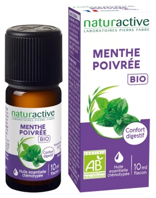 Naturactive Huile Essentielle Menthe Poivrée Bio 10 ML
