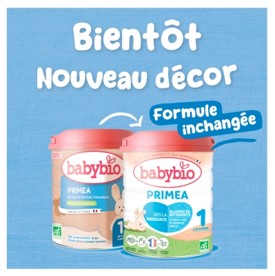 Babybio Primea 1 - Formule Classique au Lait de Vache Français