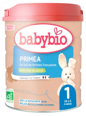 Babybio Primea 1 - Formule Classique au Lait de Vache Français
