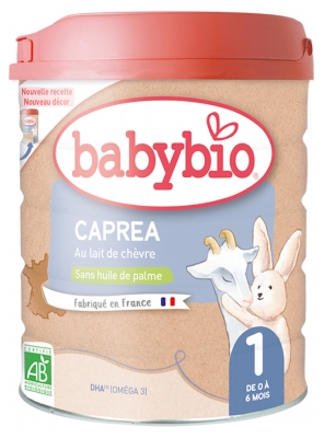Babybio Caprea 1 - Formule au Lait de Chèvre