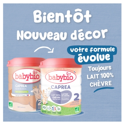 Babybio Caprea 2 - Formule au Lait de Chèvre