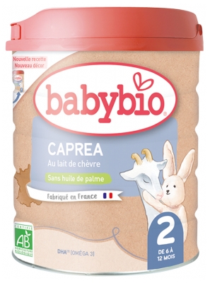 Babybio Caprea 2 - Formule au Lait de Chèvre