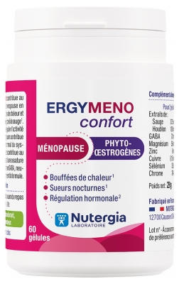 Nutergia Ergymeno Confort Ménopause Phyto-Oestrogènes 60 Gélules