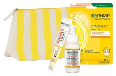 Garnier SkinActive Trousse Routine Visage 3 Produits