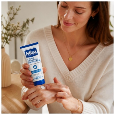 Mixa Crème Céramide Protection Mains Sèches 100 ML