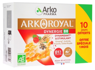 Arkopharma Arko Royal Dynergie 30 Ampoules Bio
