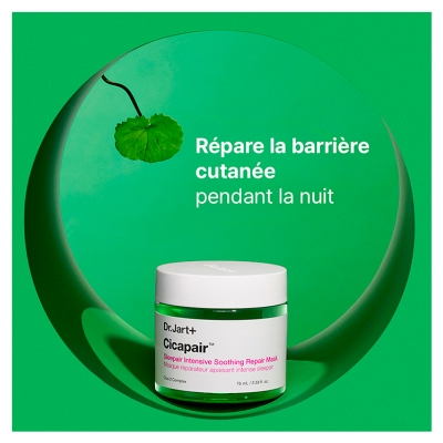 Dr. Jart+ Cicapair Masque Nuit Réparateur et Apaisant 75 ml