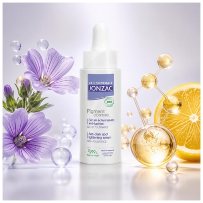 Eau Thermale Jonzac Pigment Control Sérum Éclaircissant et Anti Taches Bio 30 ML