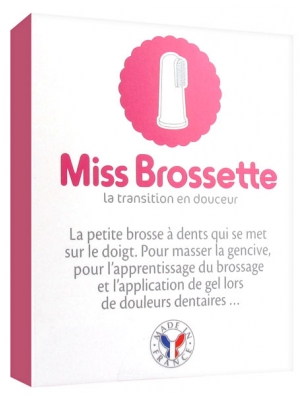 Machouyou Miss Brossette Doigtier Brosse à Dents Douleurs Gincivales