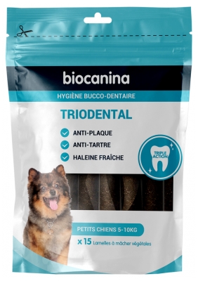 Biocanina Triodental Petits Chiens 15 Unités Végétales