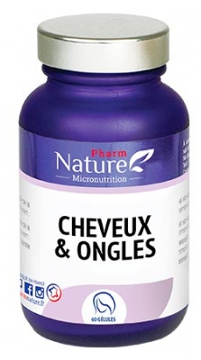 Pharm Nature Cheveux & Ongles - 60 Gélules