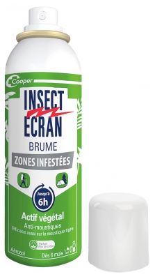 Insect Ecran Brume Anti-Moustiques Actif d'Origine Végétale pour Zones Infestées 100 ml