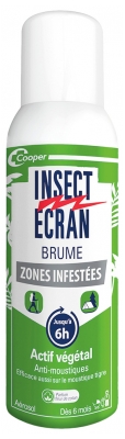 Insect Ecran Brume Anti-Moustiques Actif d'Origine Végétale pour Zones Infestées 100 ml