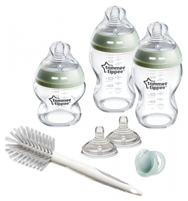 Tommee Tippee Natural Start Kit de Démarrage en Verre 0-3 Mois