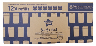 Tommee Tippee Recharges Twist & Click 12 Recharges