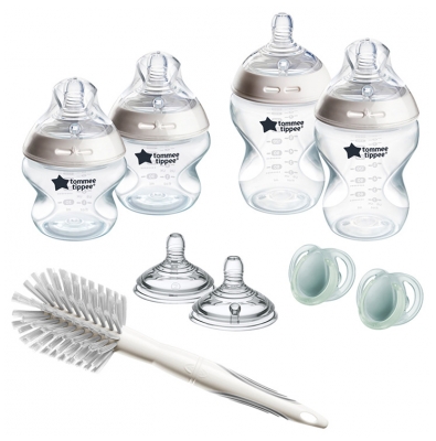 Tommee Tippee Natural Start Kit de Démarrage pour Nouveau Né 0 - 3 Mois + 9 Produits