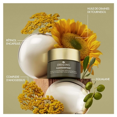 Origins Plantscription Crème Yeux Correction des Rides 15 ML