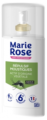 Marie Rose Anti-Moustiques Actif d'Origine Végétale 100 ml