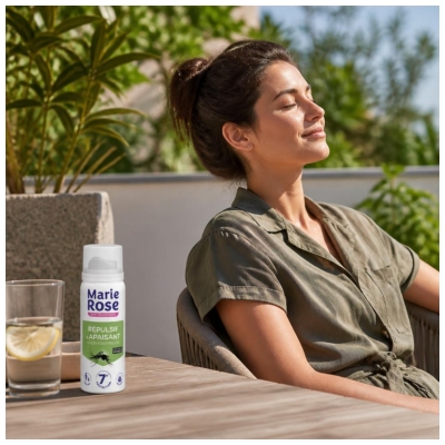 Marie Rose Anti-Moustiques Huiles Essentielles Répulsif & Apaisant 100 ml
