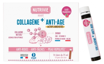 Nutrivie Collagène + Anti-Âge 14 Unités