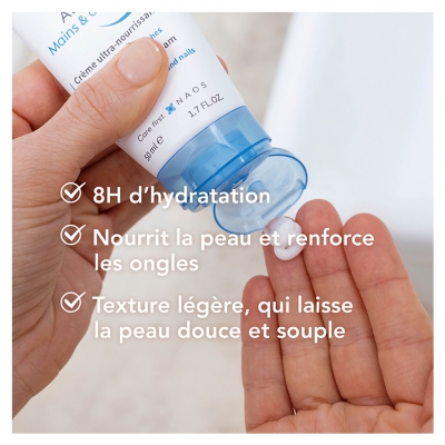 Bioderma Atoderm Crémé Mains-Ongles T50Ml Lot 2