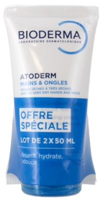 Bioderma Atoderm Crémé Mains-Ongles T50Ml Lot 2