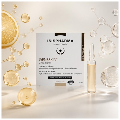 Isispharma Geneskin C Premium Concentré Éclat Antioxydant 10 ml