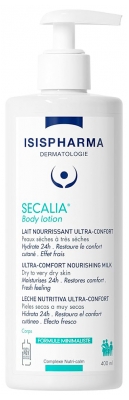 Isispharma Secalia Body lotion Lait Nourrissant Ultra-Confort Peaux Sèches à Très Sèches 400 ml