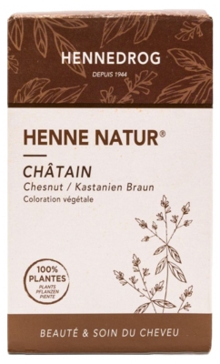 Hennedrog Henné Nature Châtain Coloration Végétale 90 g