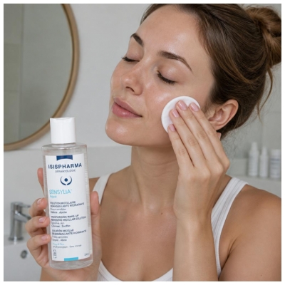 Isispharma Sensylia Aqua Solution Micellaire Démaquillante Hydratante Peaux Sensibles 250 ml