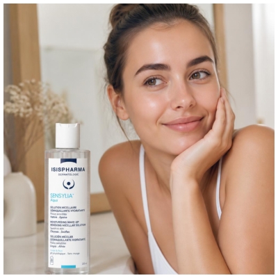 Isispharma Sensylia Aqua Solution Micellaire Démaquillante Hydratante Peaux Sensibles 250 ml
