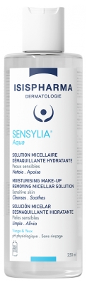 Isispharma Sensylia Aqua Solution Micellaire Démaquillante Hydratante Peaux Sensibles 250 ml